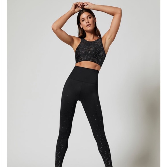 NWT Beach Riot Starburst Legging Black XS - Picture 2 of 7